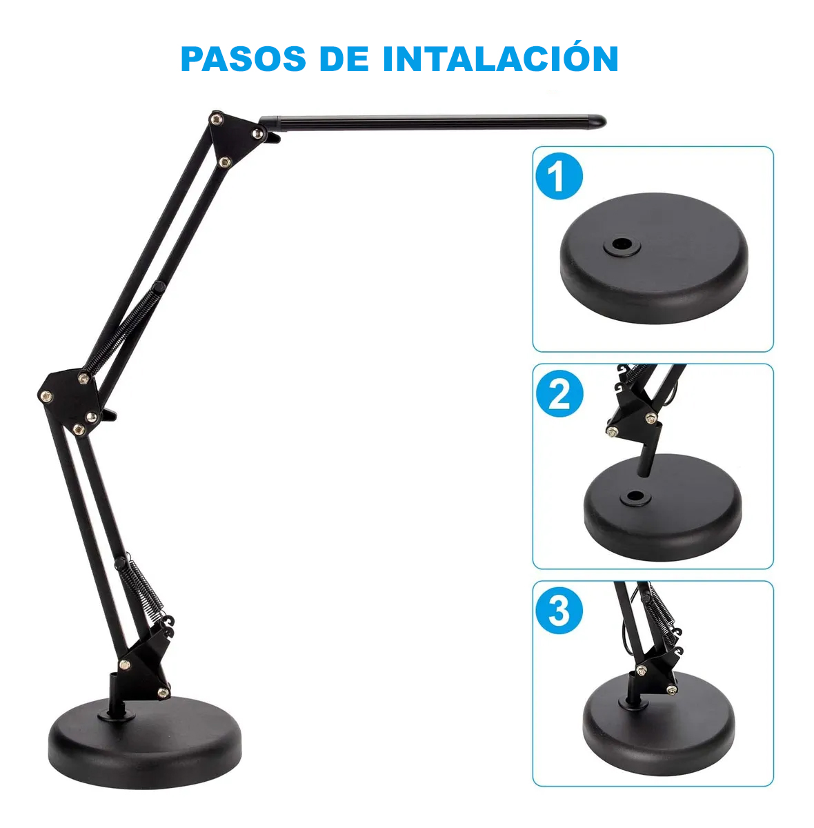 Miniatura 2 de Lampara De Escritorio Articulado Led